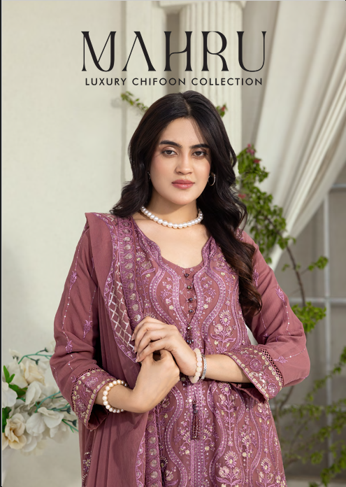 MAHRU Luxury Chiffon