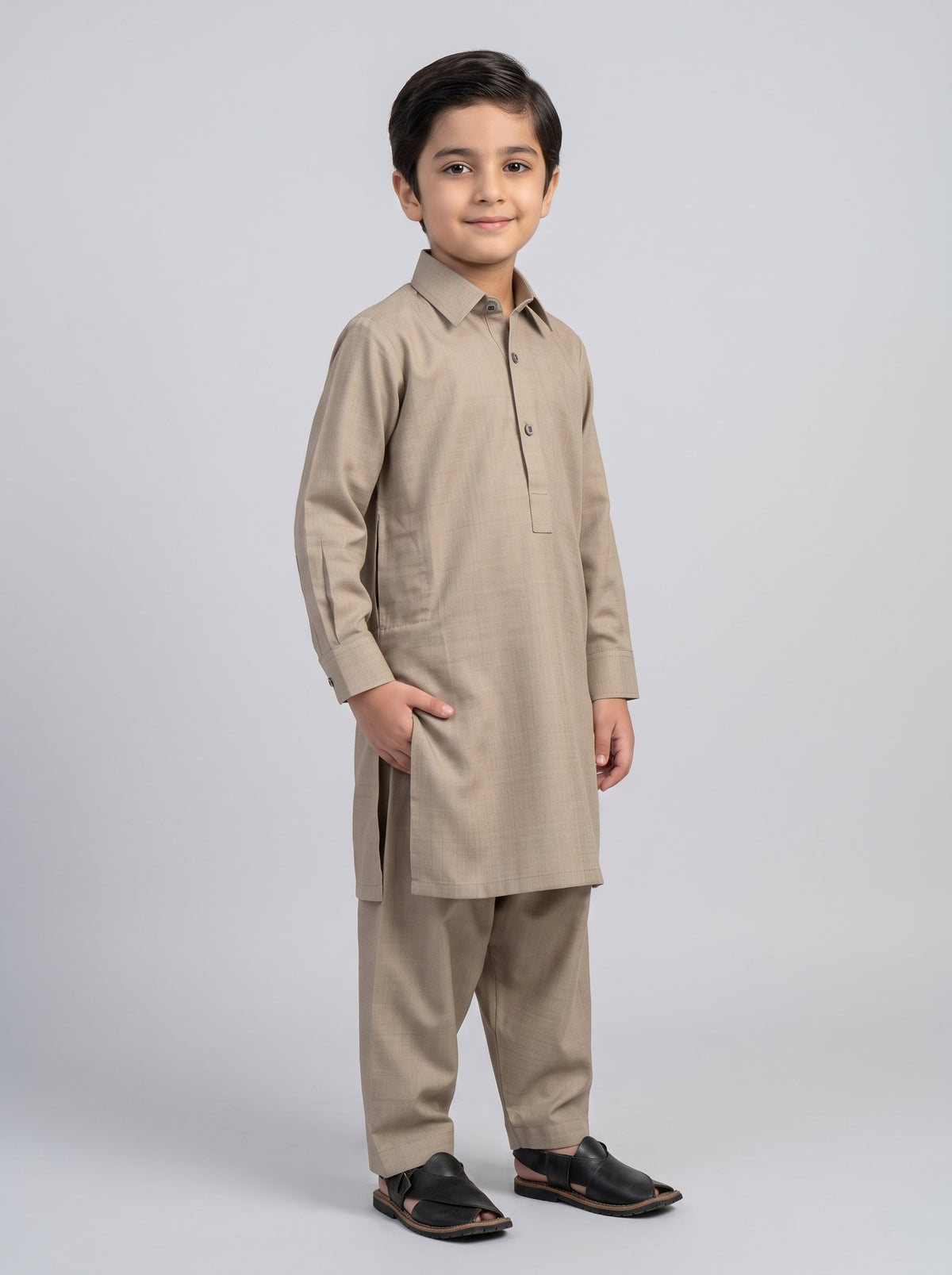 Kids Kamiz Shalwar – Traditional Pakistani Outfit for Boys