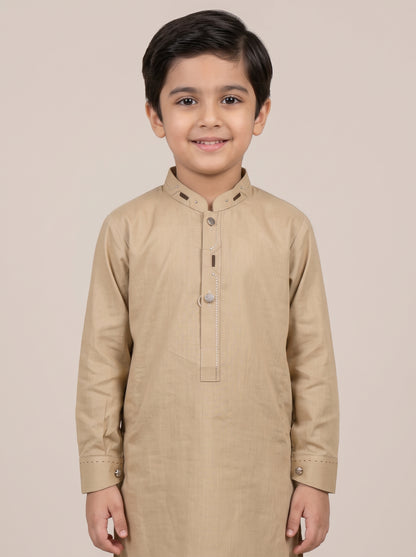 Kids Embroidered Kurta Pajama – Traditional Pakistani Outfit for Boys