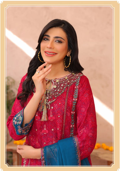 Embroidered Traditional Collection 3-Piece