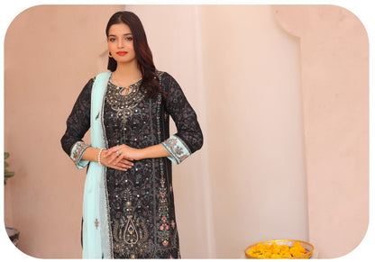 Embroidered Traditional Collection 3-Piece