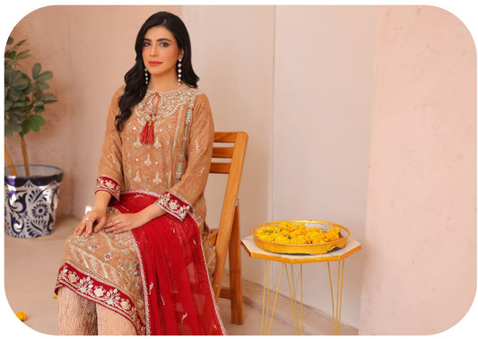 Embroidered Traditional Collection 3-Piece