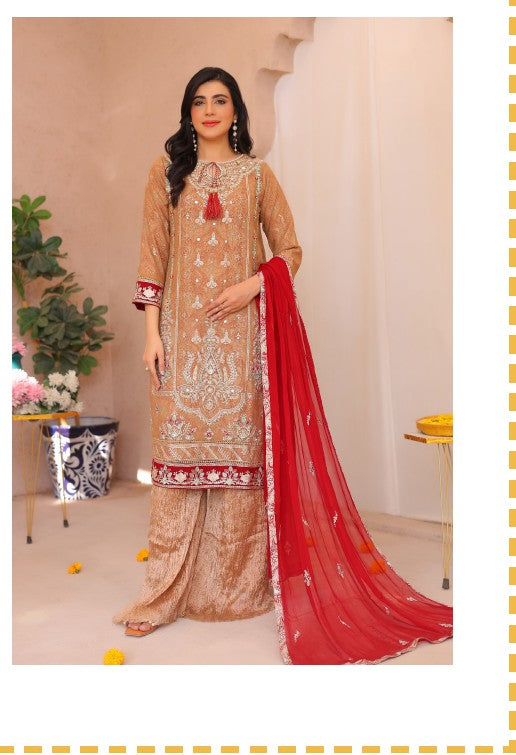 Embroidered Traditional Collection 3-Piece