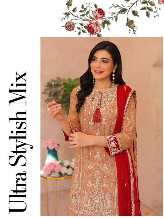 Embroidered Traditional Collection 3-Piece