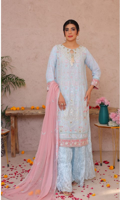 Embroidered Traditional Collection 3-Piece