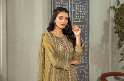 Abeer Luxury Handwork Gharara Collection 3-Piece