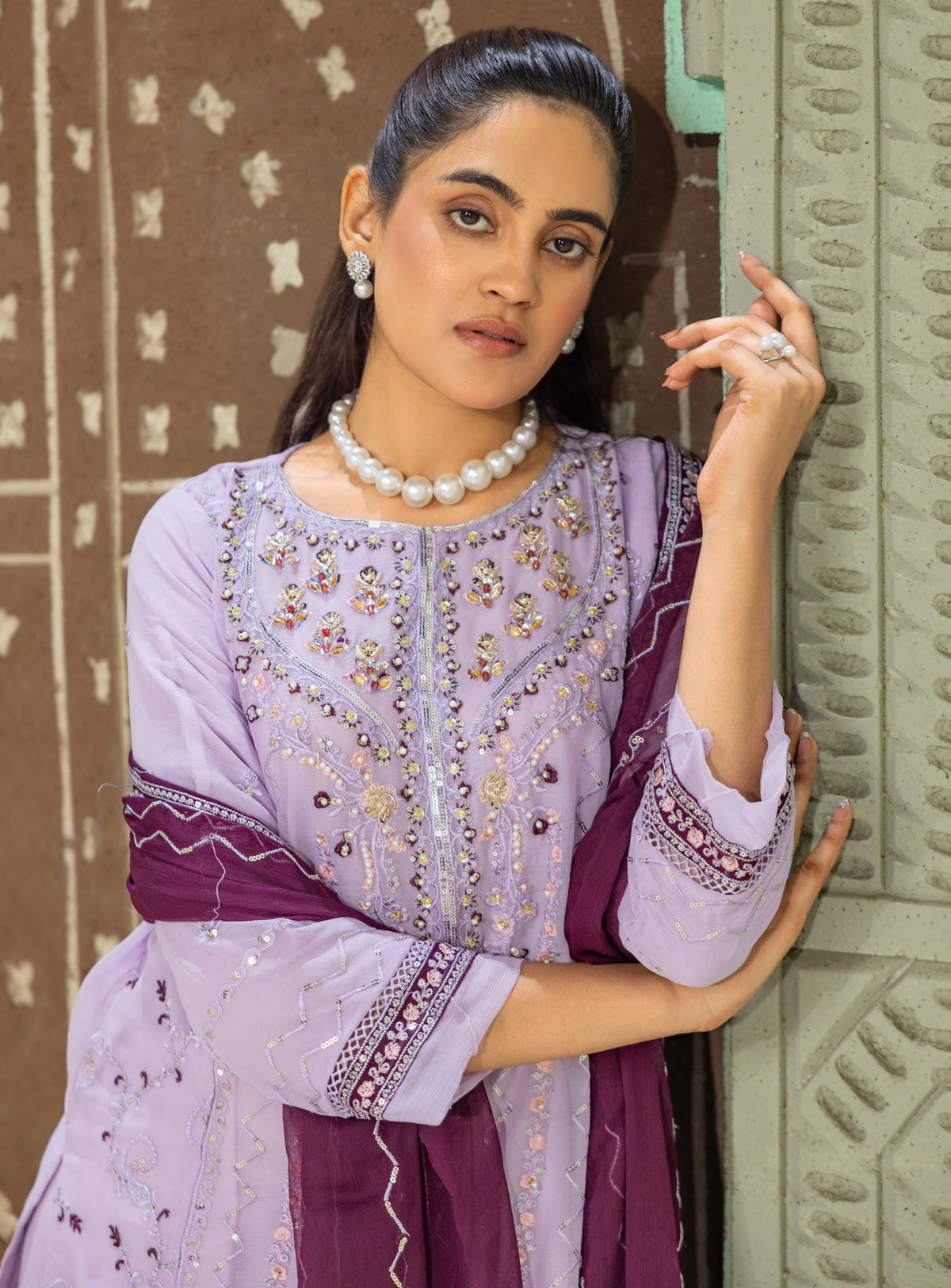 Abeer Luxury Handwork Gharara Collection 3-Piece