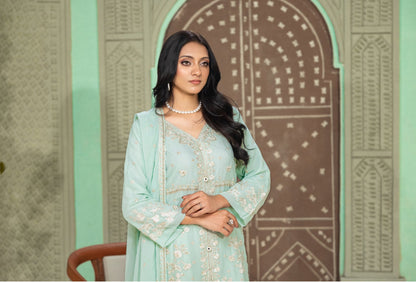 Abeer Luxury Handwork Gharara Collection 3-Piece