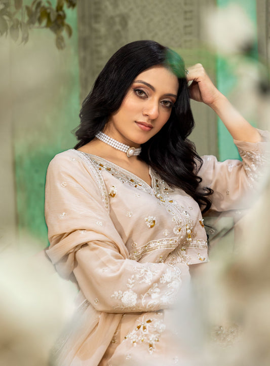 Abeer Luxury Handwork Gharara Collection 3-Piece