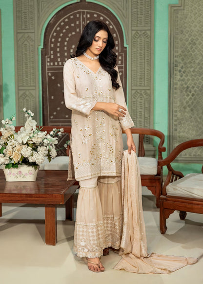 Abeer Luxury Handwork Gharara Collection 3-Piece