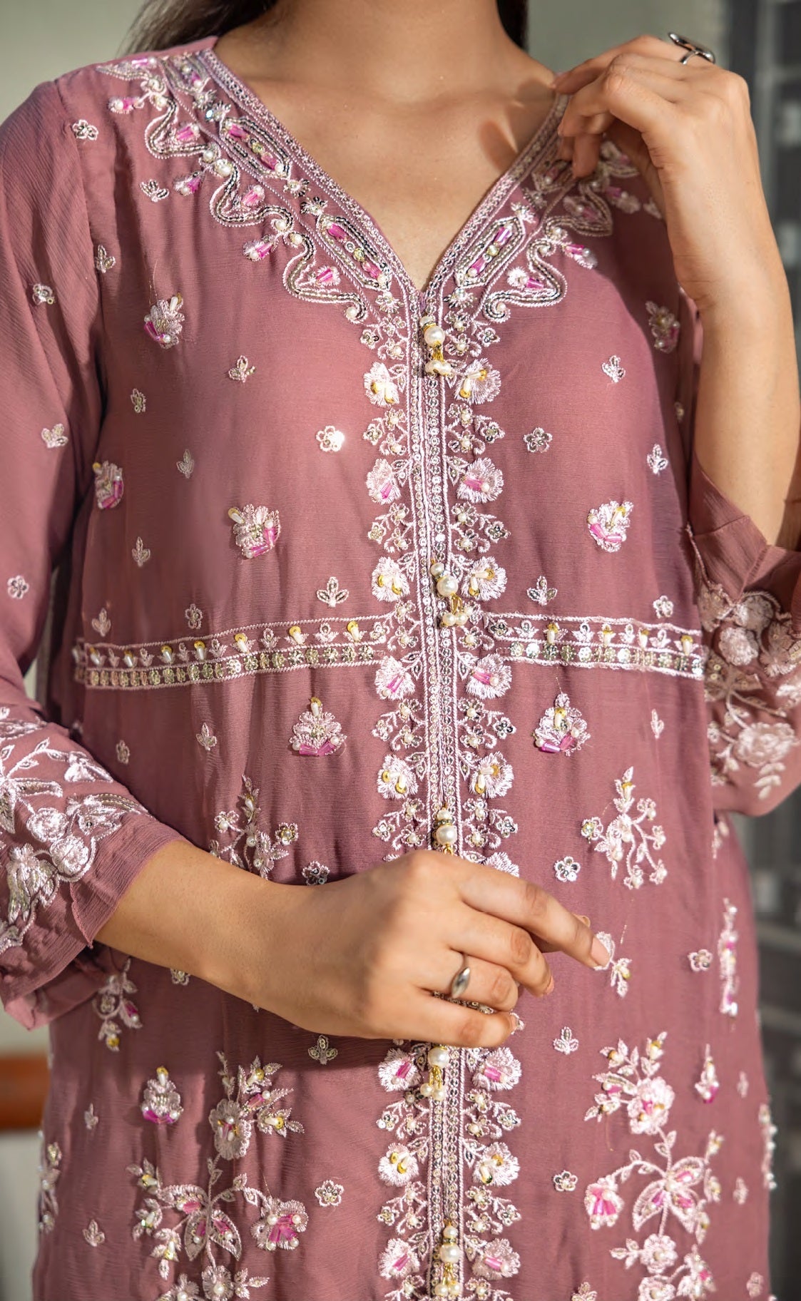 Abeer Luxury Handwork Gharara Collection 3-Piece
